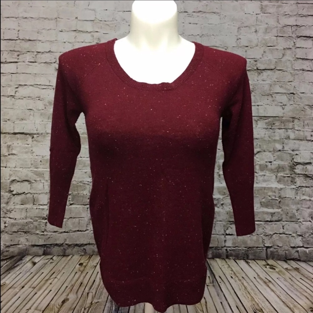Scoopneck 3/4‎ Sleeve Lightweight Pullover